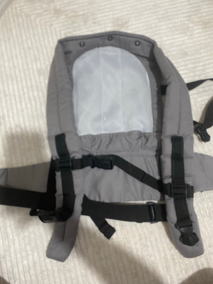 Gri Bebek Taşıyıcı Kanguru - Görsel 4