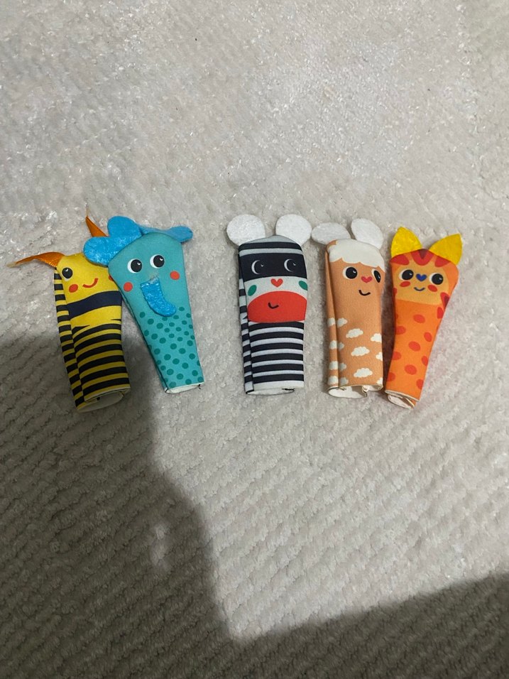 Renkli Parmak Kuklaları Seti - Görsel 4