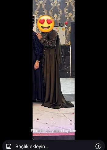 Abiye tesettür abiye