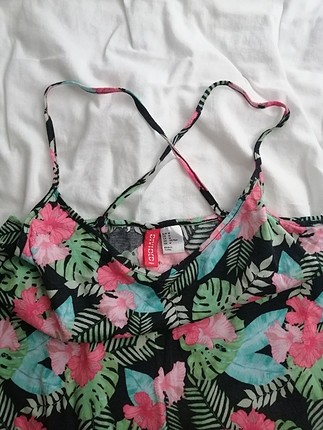 h&m çiçekli üst