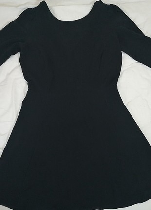 m Beden siyah Renk Stradivarius siyah kısa elbise