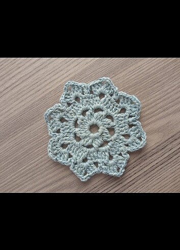 Zara Home Gift Coasters 6 adet bardak altlığı hand made hediyelik
