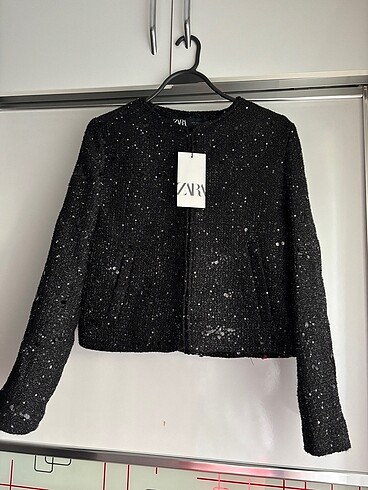 Zara Zara pullu blazer ceket