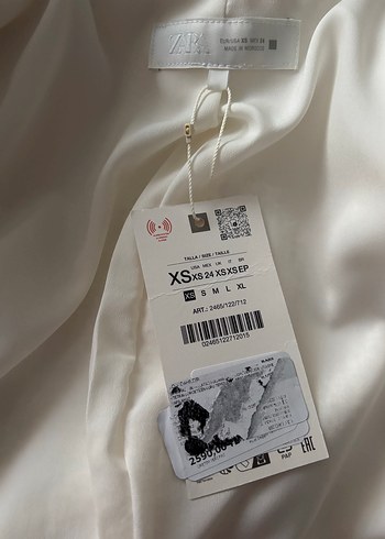 Zara Zara fiyonk detaylı blazer ceket