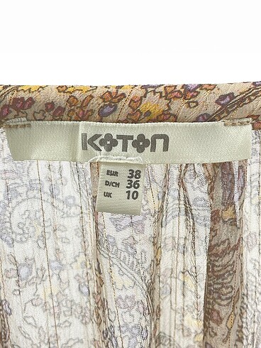 38 Beden çeşitli Renk Koton Bluz %70 İndirimli.