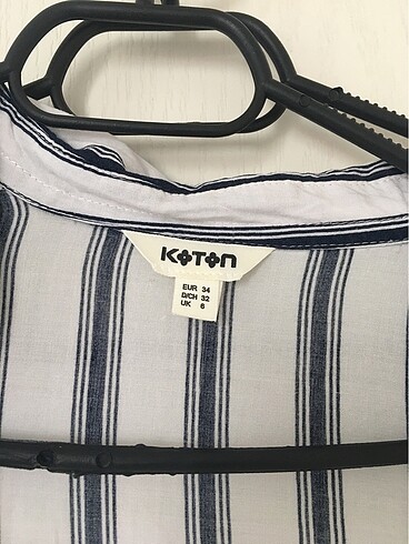 s Beden beyaz Renk Koton gömlek