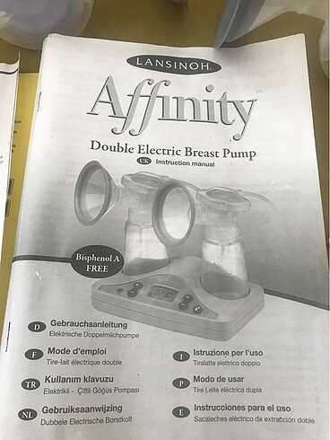  Beden Renk Lansinoh pompa