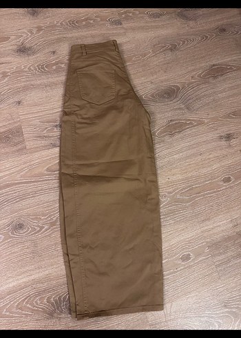 Lacivert Uniqlo Cotton Curve Ankle Trousers pantolon s beden - Görsel 3