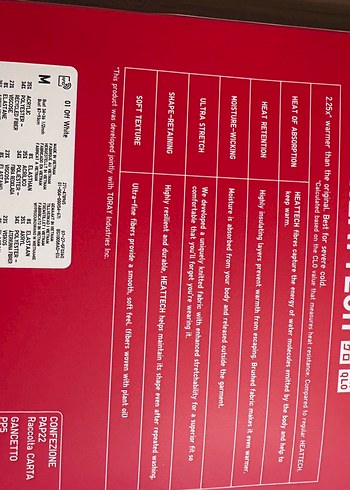 HEATTECH Ultra Warm Crew Neck T-Shirt  krem iclik 
 Uzun Kollu - Görsel 3