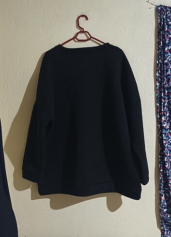 l Beden siyah Renk Sweatshirt