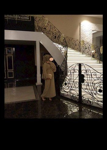 çağla yeşili abaya incili esin savcı