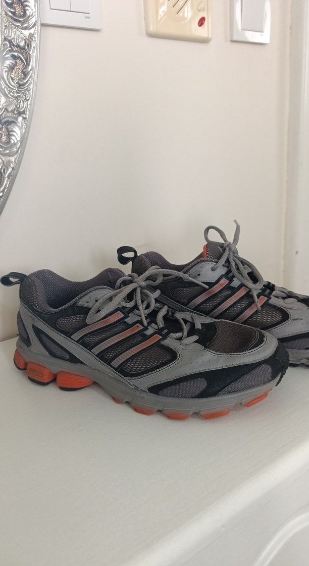 ADİDAS Gri Bağcıklı Erkek Spor Ayakkabı - Görsel 3