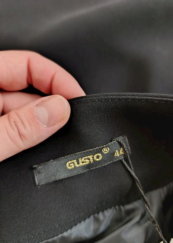 Kadın Lacivert Midi Kalem Etek - Görsel 3