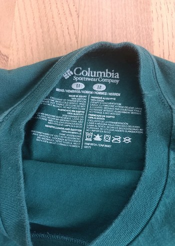 Columbia Erkek Uzun Kollu Turkuaz Tişört - Görsel 4