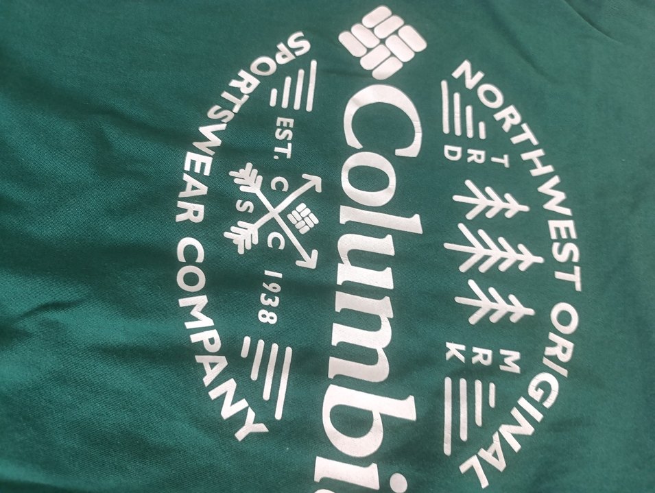 Columbia Erkek Uzun Kollu Turkuaz Tişört - Görsel 2