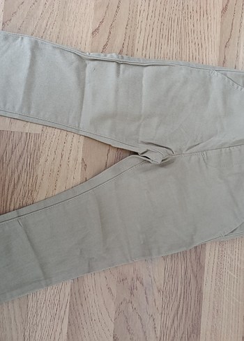 Erkek Bej Regular Fit Pamuklu Pantolon - Görsel 2