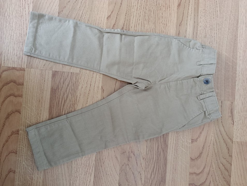 Erkek Bej Regular Fit Pamuklu Pantolon - Görsel 2