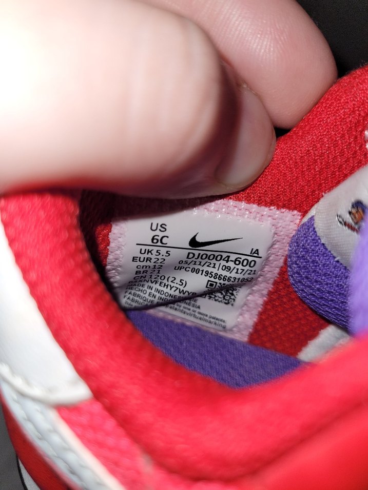 Nike Kız Çocuk Kırmızı Spor Ayakkabı - Görsel 3