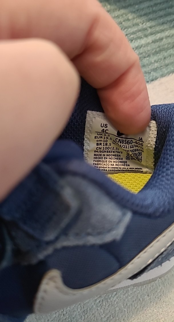 Nike Erkek Çocuk Mavi Spor Ayakkabı - Görsel 2