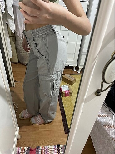 H&M H&M gri pantalon