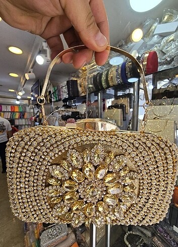 Gold Abiye çanta