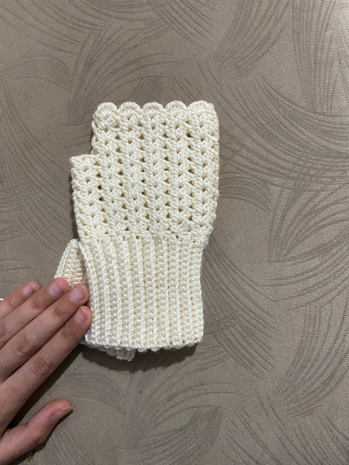 El örgüsü pinterest eldiven - Görsel 3