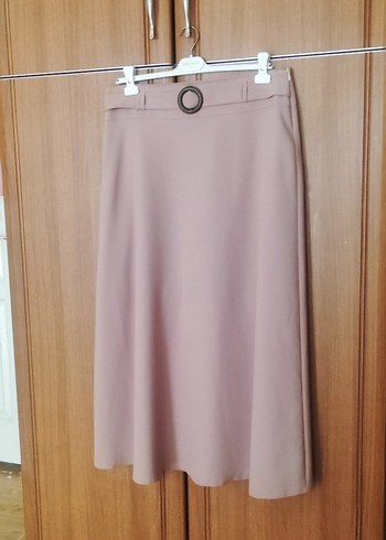 Bej Uzun Kadın Etek - Görsel 3