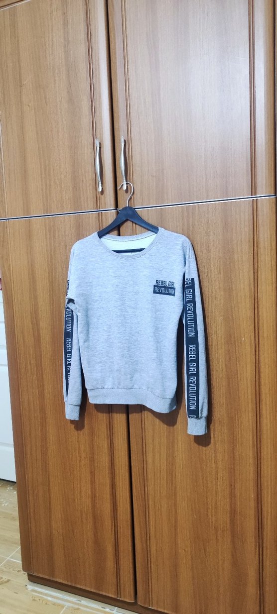 Gri Sweatshirt - Görsel 2