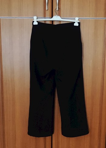 Siyah Kumaş Kadın Pantolon - Görsel 4