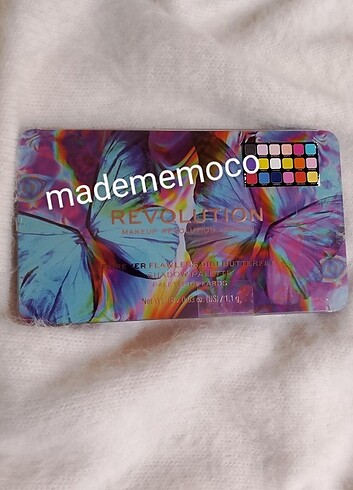 revolution butterfly far paleti ve nude silk far paleti
