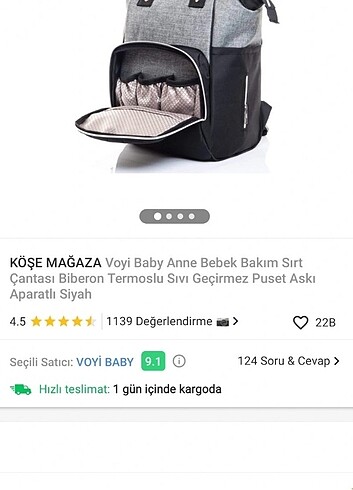 Bebek bakım çantası