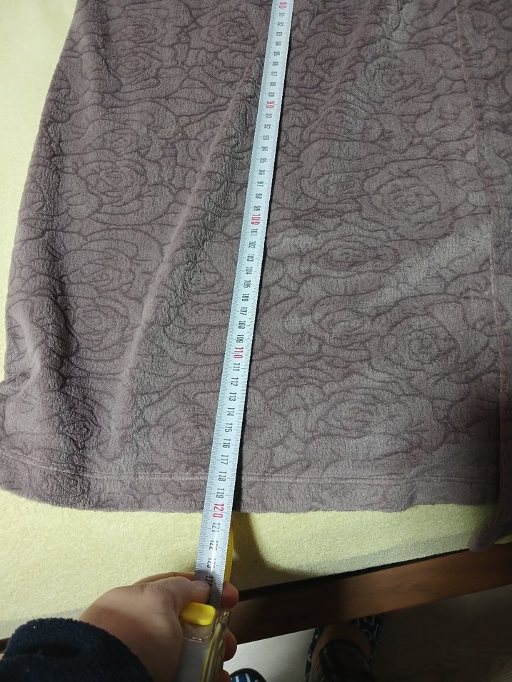 Gri Uzun Kollu Lohusa Sabahlık - Görsel 4