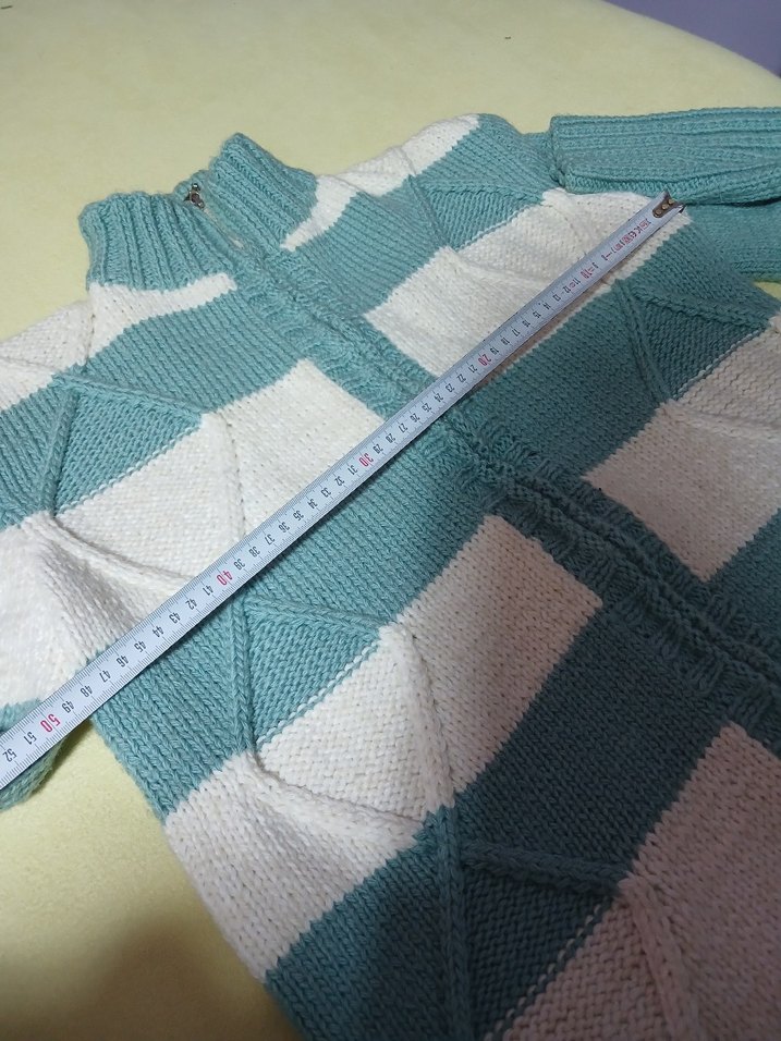 Erkek Çocuk Çizgili Triko Hırka - Görsel 5