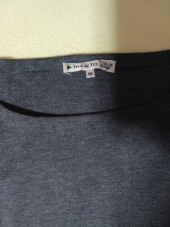 Gri Kemerli Midi Kadın Elbise - Görsel 3