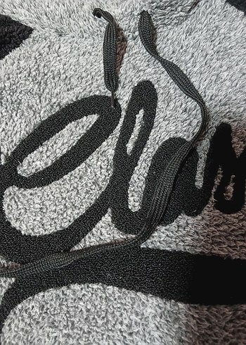 Gri Baskılı Erkek Triko Sweatshirt - Görsel 3