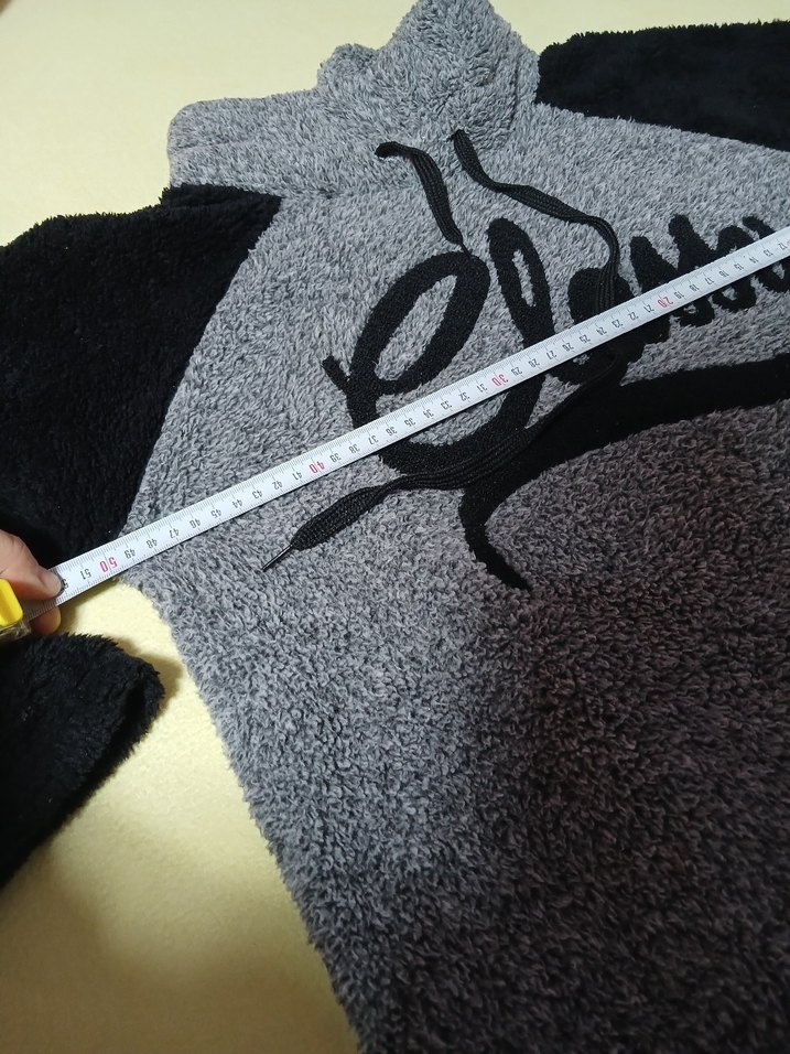 Gri Baskılı Erkek Triko Sweatshirt - Görsel 5