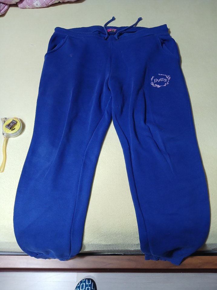 Mavi Baskılı Kadın Sweatshirt - Görsel 5