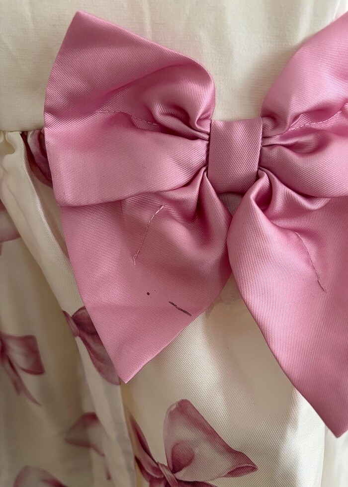 Fiyonklu elbise - Görsel 3