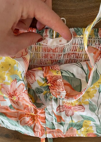 Çiçek Desenli Bohem Bluz - Görsel 5