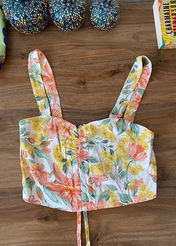 Çiçek Desenli Bohem Bluz - Görsel 4