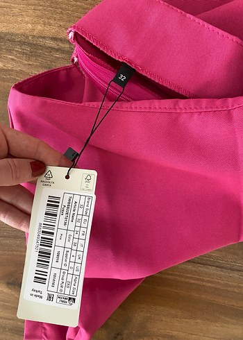 Pembe Mini Etek Kadın - Görsel 5