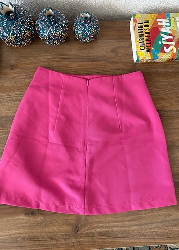 Pembe Mini Etek Kadın - Görsel 4