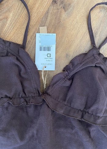 Addax Keten Kahve Bluz - Görsel 2