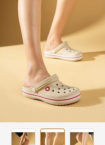 38 Beden yeşil Renk Crocs sabo terlikler 