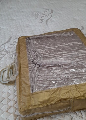 Yatak Örtüsü (Saten nakışlı) - Görsel 5