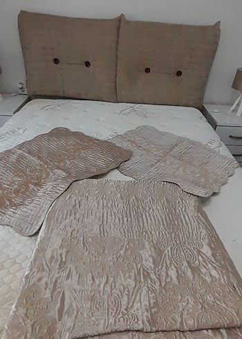 Yatak Örtüsü (Saten nakışlı) - Görsel 2
