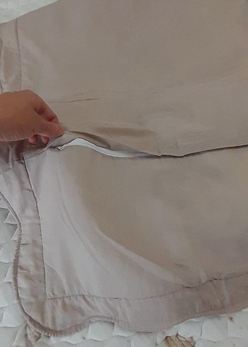 Yatak Örtüsü (Saten nakışlı) - Görsel 3