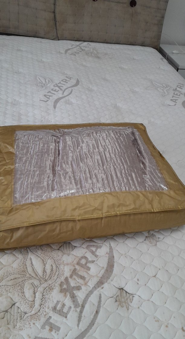 Yatak Örtüsü (Saten nakışlı) - Görsel 4