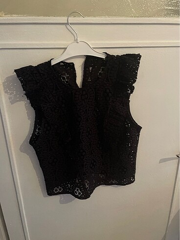Dantelli bluz - Görsel 3