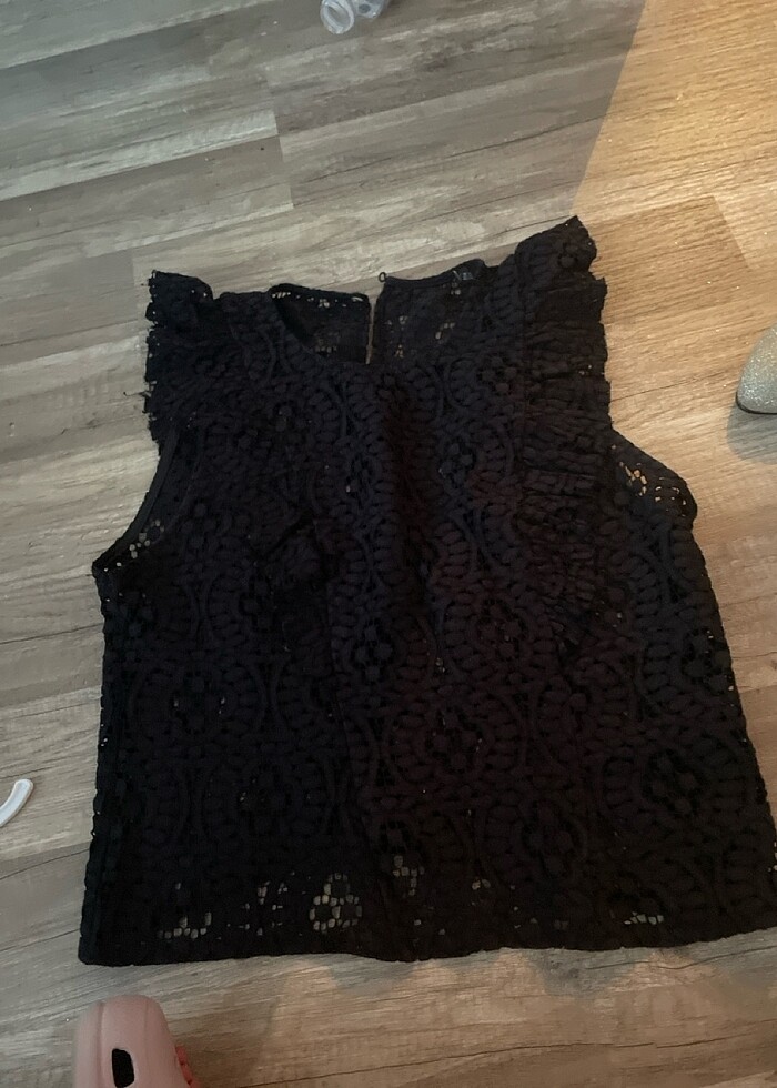 Dantelli bluz - Görsel 2